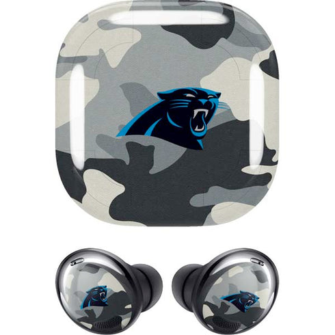 NFL Carolina Panthers Camo Galaxy Buds Pro Skin