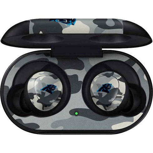 NFL Carolina Panthers Camo Galaxy Buds Skin