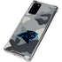 NFL Carolina Panthers Camo Galaxy Note20 5G Clear Case