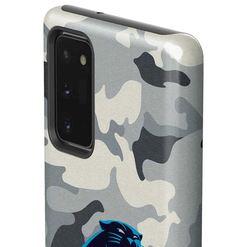 NFL Carolina Panthers Camo Galaxy Note20 5G Pro Case