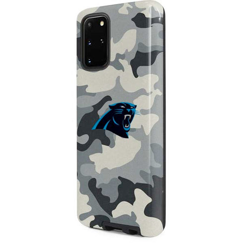 NFL Carolina Panthers Camo Galaxy S20 Plus Pro Case
