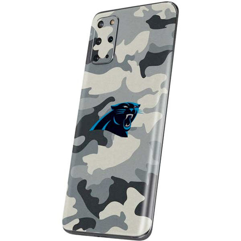 NFL Carolina Panthers Camo Galaxy S20 Plus Skin