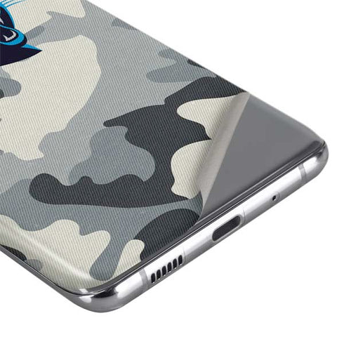 NFL Carolina Panthers Camo Galaxy S20 Plus Skin