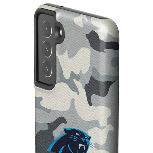 NFL Carolina Panthers Camo Galaxy S21 5G Pro Case