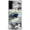 NFL Carolina Panthers Camo Galaxy S21 Plus 5G Clear Case