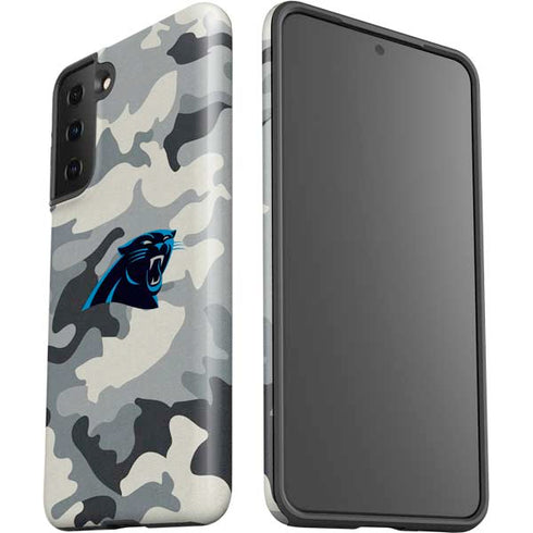 NFL Carolina Panthers Camo Galaxy S21 Plus 5G Pro Case