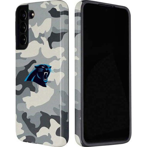 NFL Carolina Panthers Camo Galaxy S22 Plus Pro Case