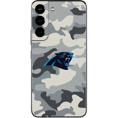 NFL Carolina Panthers Camo Galaxy S22 Skin