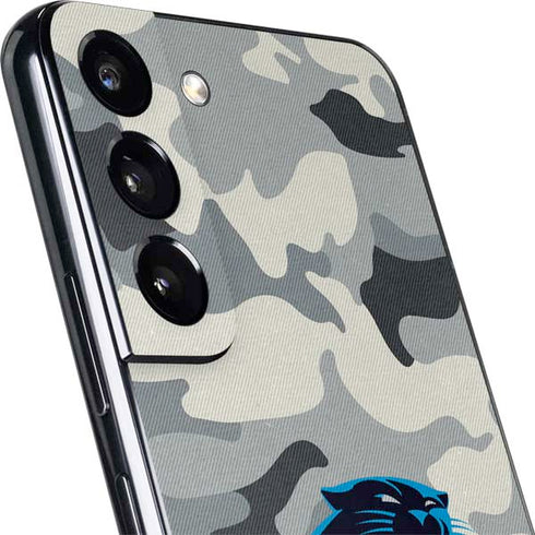 NFL Carolina Panthers Camo Galaxy S22 Skin