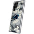NFL Carolina Panthers Camo Galaxy S22 Ultra Clear Case