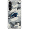 NFL Carolina Panthers Camo Galaxy S23 Clear Case