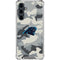 NFL Carolina Panthers Camo Galaxy S23 FE Clear Case