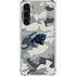 NFL Carolina Panthers Camo Galaxy S23 Plus Clear Case