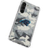 NFL Carolina Panthers Camo Galaxy S23 Plus Clear Case