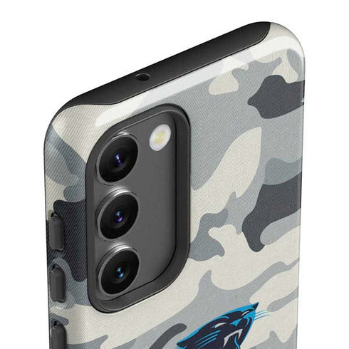 NFL Carolina Panthers Camo Galaxy S23 Plus Pro Case