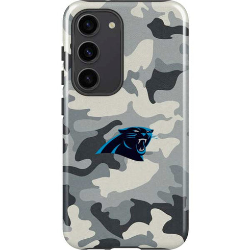 NFL Carolina Panthers Camo Galaxy S23 Pro Case