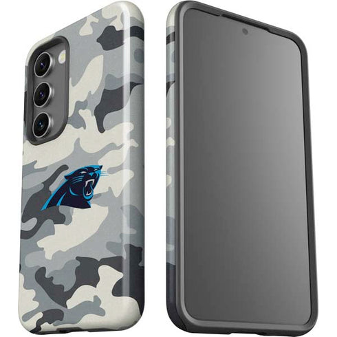 NFL Carolina Panthers Camo Galaxy S23 Pro Case