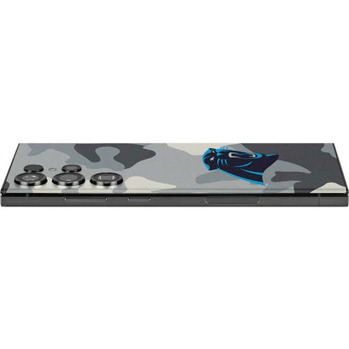 NFL Carolina Panthers Camo Galaxy S23 Ultra Skin