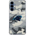 NFL Carolina Panthers Camo Galaxy S24 Clear Case