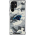 NFL Carolina Panthers Camo Galaxy S24 Ultra Clear Case