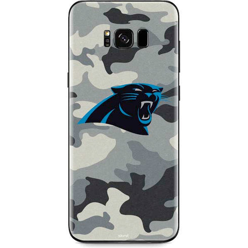 NFL Carolina Panthers Camo Galaxy S8 Plus Skin