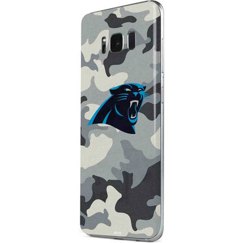 NFL Carolina Panthers Camo Galaxy S8 Skin