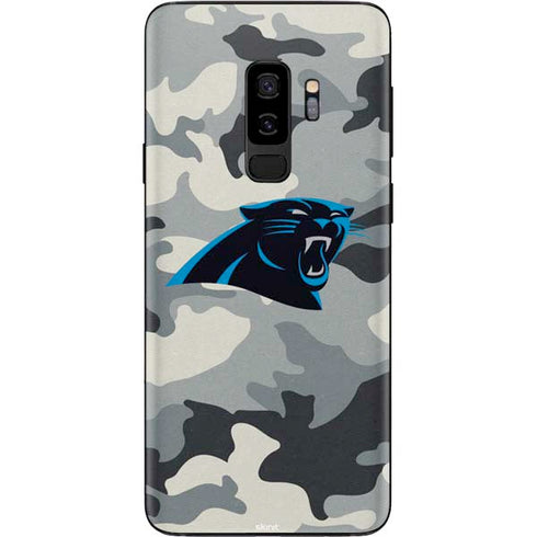 NFL Carolina Panthers Camo Galaxy S9 Plus Skin