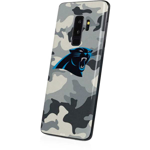 NFL Carolina Panthers Camo Galaxy S9 Plus Skin