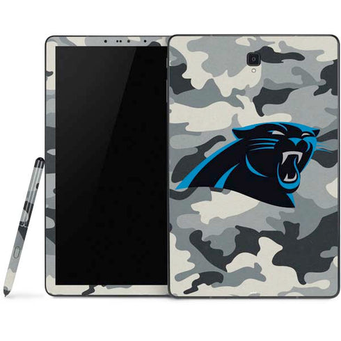 NFL Carolina Panthers Camo Samsung Galaxy Tab Skin