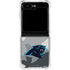NFL Carolina Panthers Camo Galaxy Z Flip5 5G Clear Case