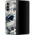 NFL Carolina Panthers Camo Galaxy Z Fold3 5G Skin