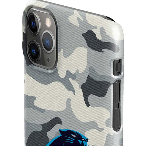 NFL Carolina Panthers Camo iPhone 11 Pro Max Lite Case