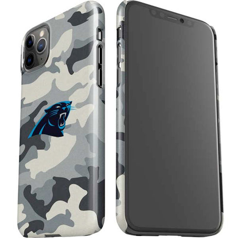 NFL Carolina Panthers Camo iPhone 11 Pro Max Lite Case