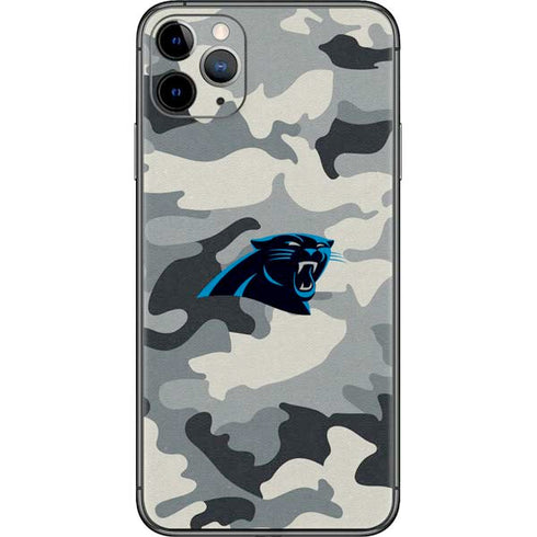 NFL Carolina Panthers Camo iPhone 11 Pro Max Skin