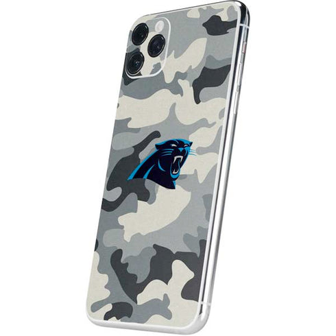 NFL Carolina Panthers Camo iPhone 11 Pro Max Skin