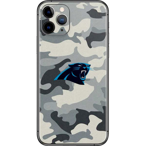 NFL Carolina Panthers Camo iPhone 11 Pro Skin