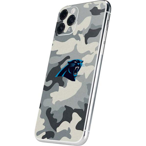 NFL Carolina Panthers Camo iPhone 11 Pro Skin