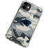 NFL Carolina Panthers Camo iPhone 12 Mini Clear Case
