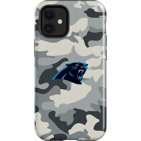 NFL Carolina Panthers Camo iPhone 12 Mini Impact Case
