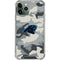 NFL Carolina Panthers Camo iPhone 12 Pro Clear Case