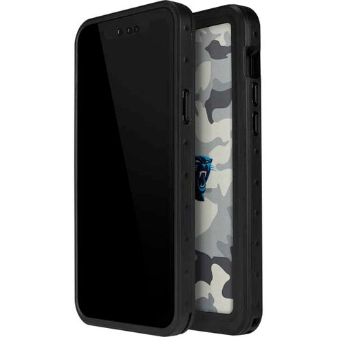 NFL Carolina Panthers Camo iPhone 12 Pro Max Waterproof Case