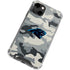 NFL Carolina Panthers Camo iPhone 13 Clear Case