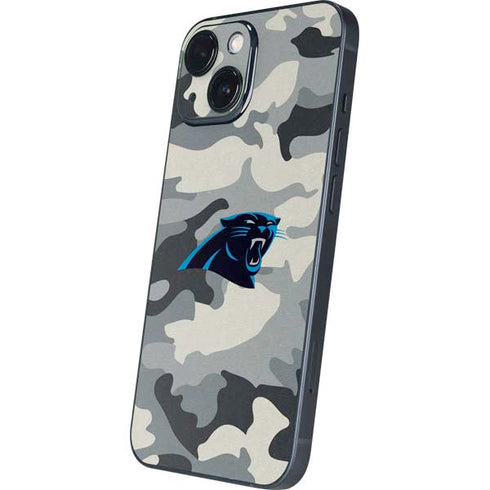 NFL Carolina Panthers Camo iPhone 13 Mini Skin