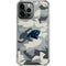 NFL Carolina Panthers Camo iPhone 13 Pro Max Clear Case