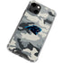 NFL Carolina Panthers Camo iPhone 14 Clear Case