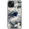 NFL Carolina Panthers Camo iPhone 14 Plus Clear Case