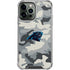 NFL Carolina Panthers Camo iPhone 14 Pro Max Clear Case