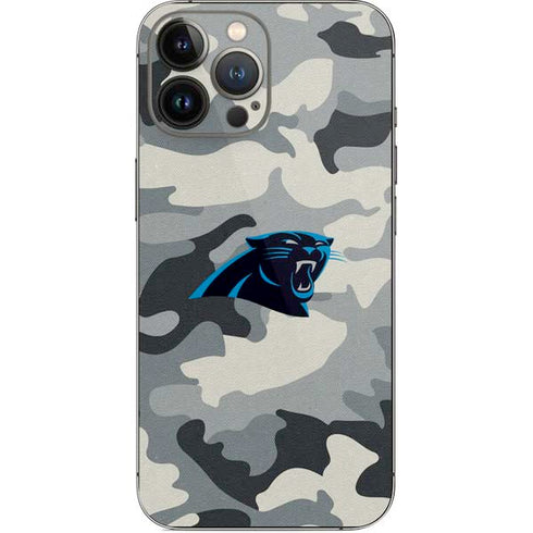 NFL Carolina Panthers Camo iPhone 14 Pro Max Skin