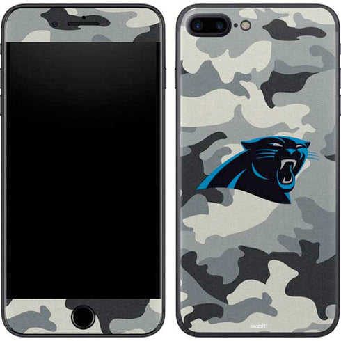 NFL Carolina Panthers Camo iPhone 7 Plus Skin