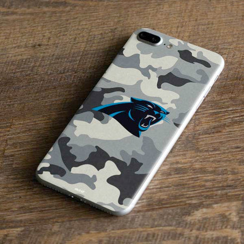 NFL Carolina Panthers Camo iPhone 8 Plus Skin